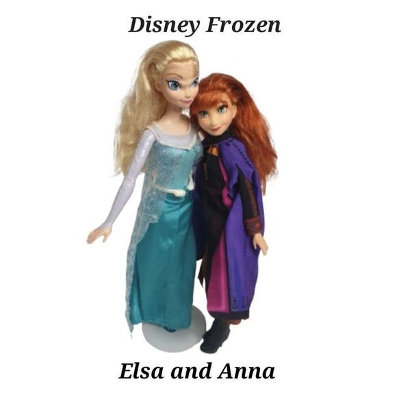 Disney Frozen Elsa & Anna Original Dolls Set - Picture 1 of 4